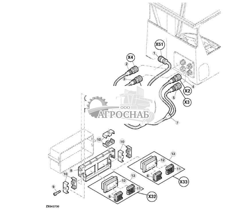 ELECTRONIC BOX WIRING HARNESS (CENTRAL ELECTRIC SYSTEM) 